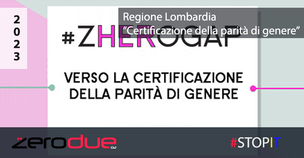 REGIONE LOMBARDIA - FONDO SOCIALE EUROPEO PLUS 21-27, CERTIFICAZIONE PARITA' DI GENERE