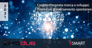 CREDITO D'IMPOSTA RICERCA E SVILUPPO, PASSA LA SANATORIA SPONTANEA