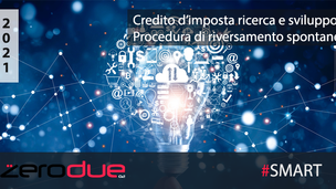 CREDITO D'IMPOSTA RICERCA E SVILUPPO, PASSA LA SANATORIA SPONTANEA