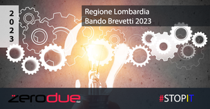 REGIONE LOMBARDA - BANDO BREVETTI 2023