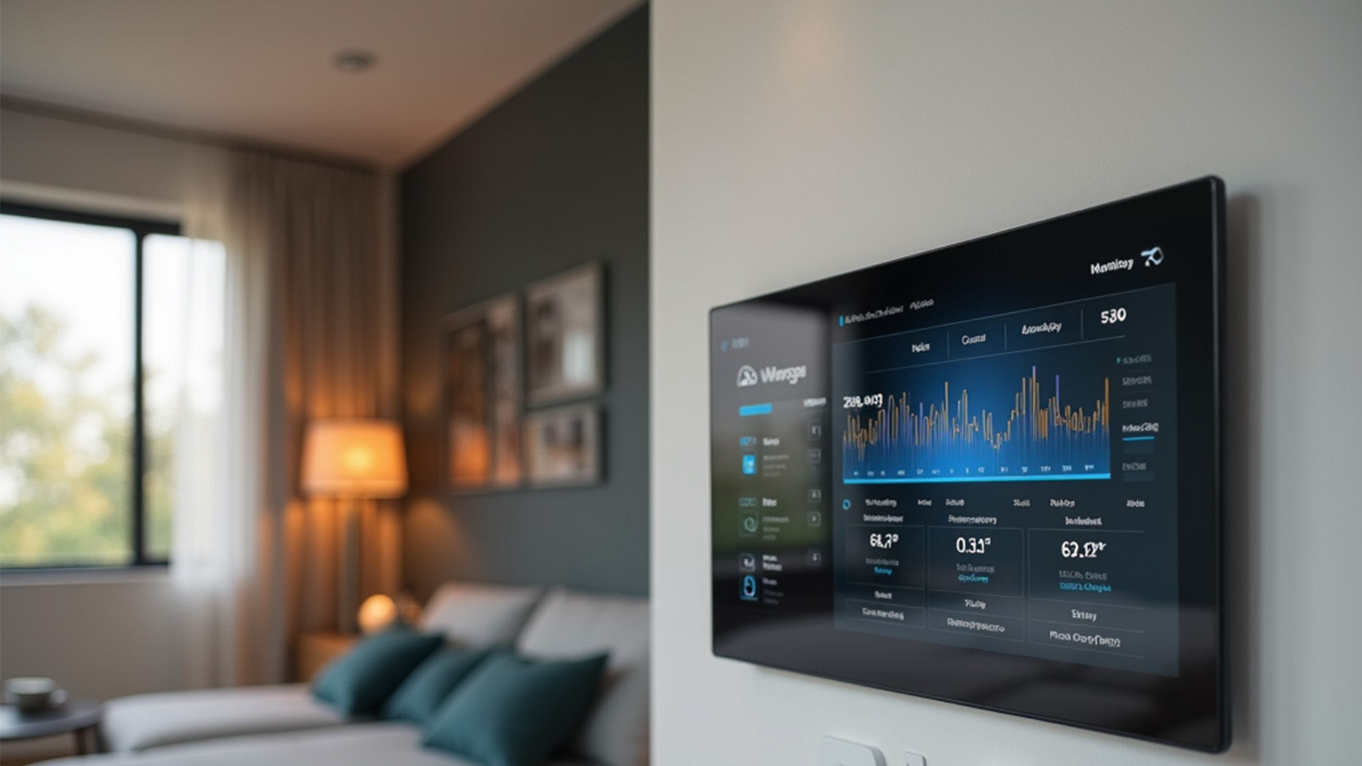 Smart Home Automation Touch Screen