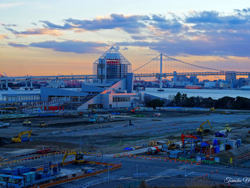 東京2020選手村建設地