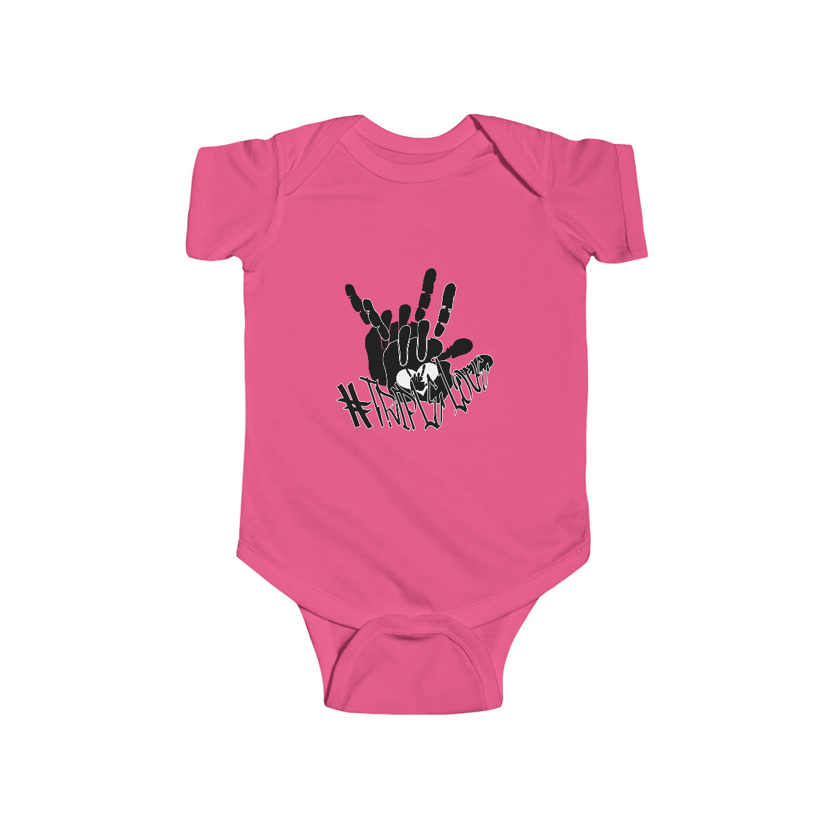 Triple Love Infant Fine Jersey Bodysuit