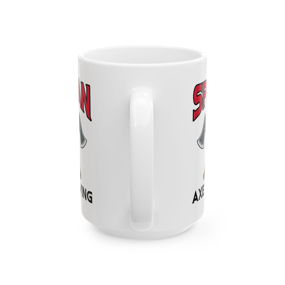 Thumbnail: Spartan Axe Throwing Ceramic Mug 