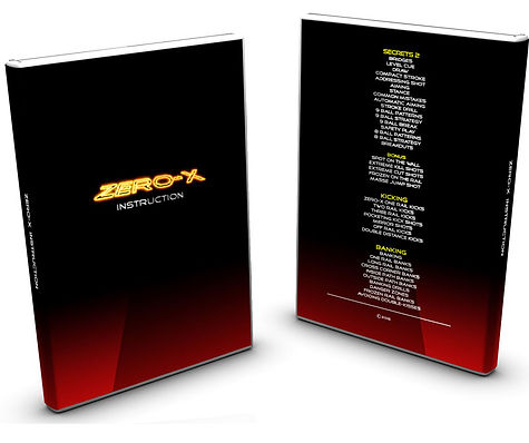 Zero-X Kicking and Banking Diamond Systems Billiards Training DVD Bundle