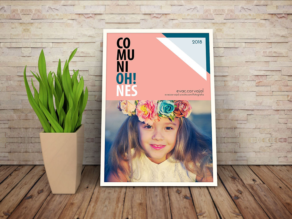 POSTER COMUNIONES