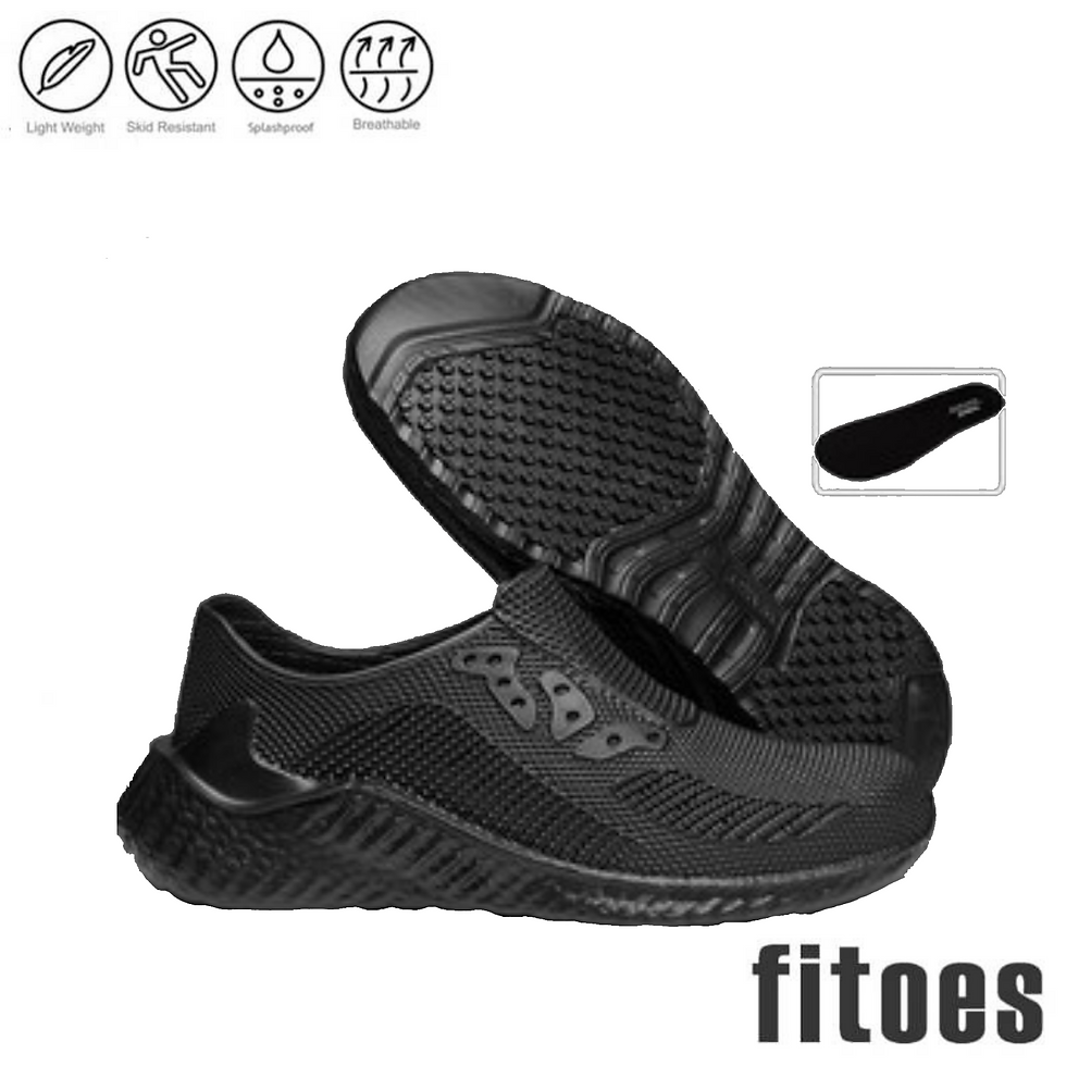 Thumbnail: Wako 9061 Anti-slip Chef's Kitchen Shoes