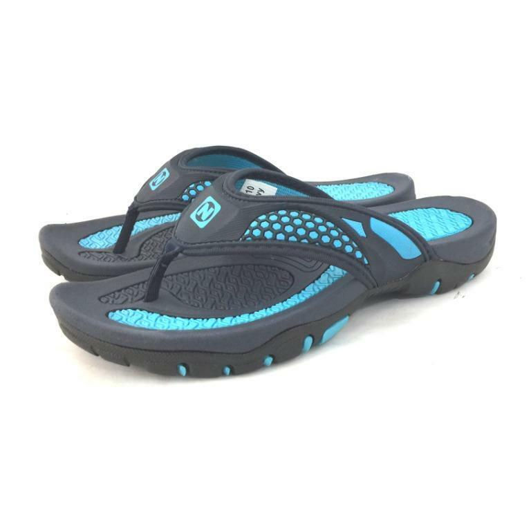 Neckermann 7210 Flip Flops Slippers Sandals Navy
