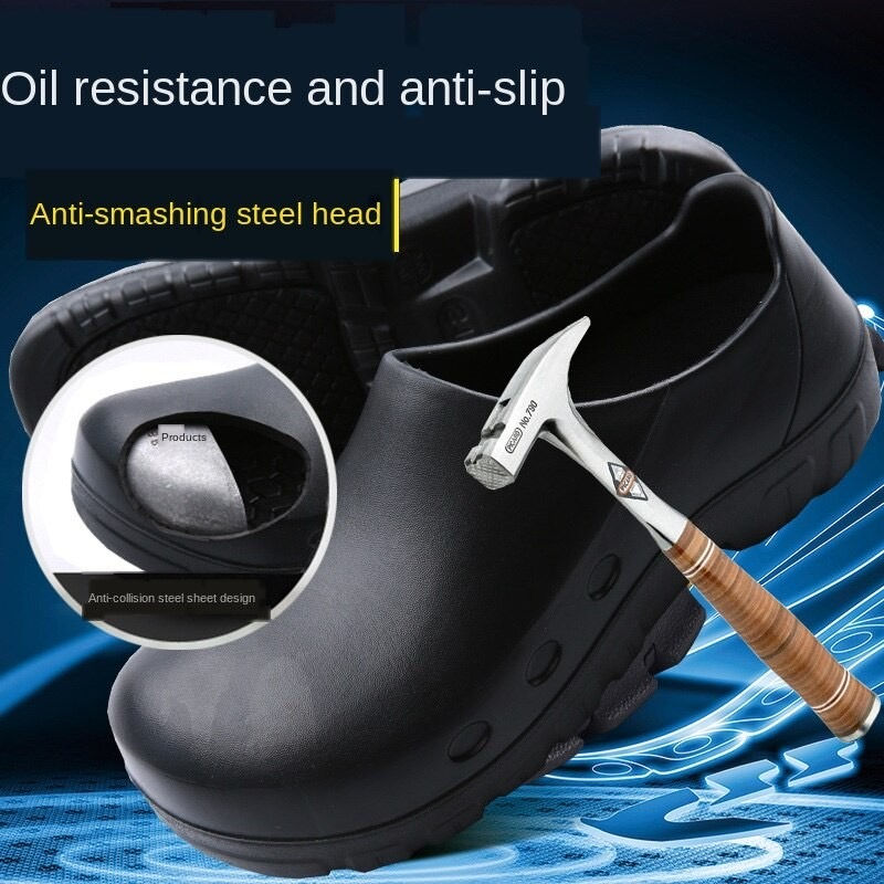 Thumbnail: S106 Kitchen Clogs Chef Safety Shoes
