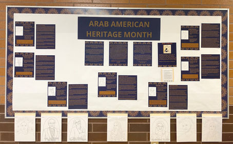 Arab American Heritage Month Bulletin Board Display