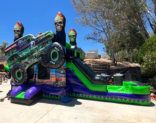 grave digger monster truck bounce house jumper rentals in Menifee CA.jpg