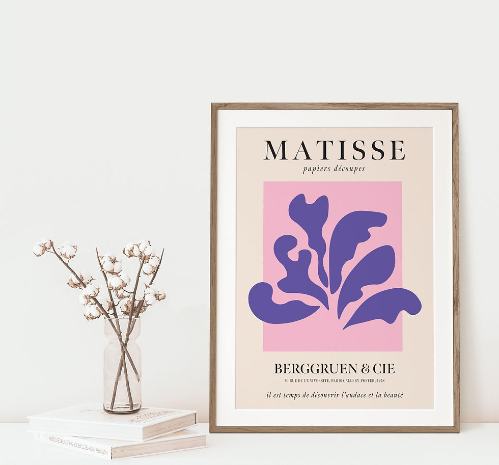 Thumbnail: Matisse Inspired: Purple Edition