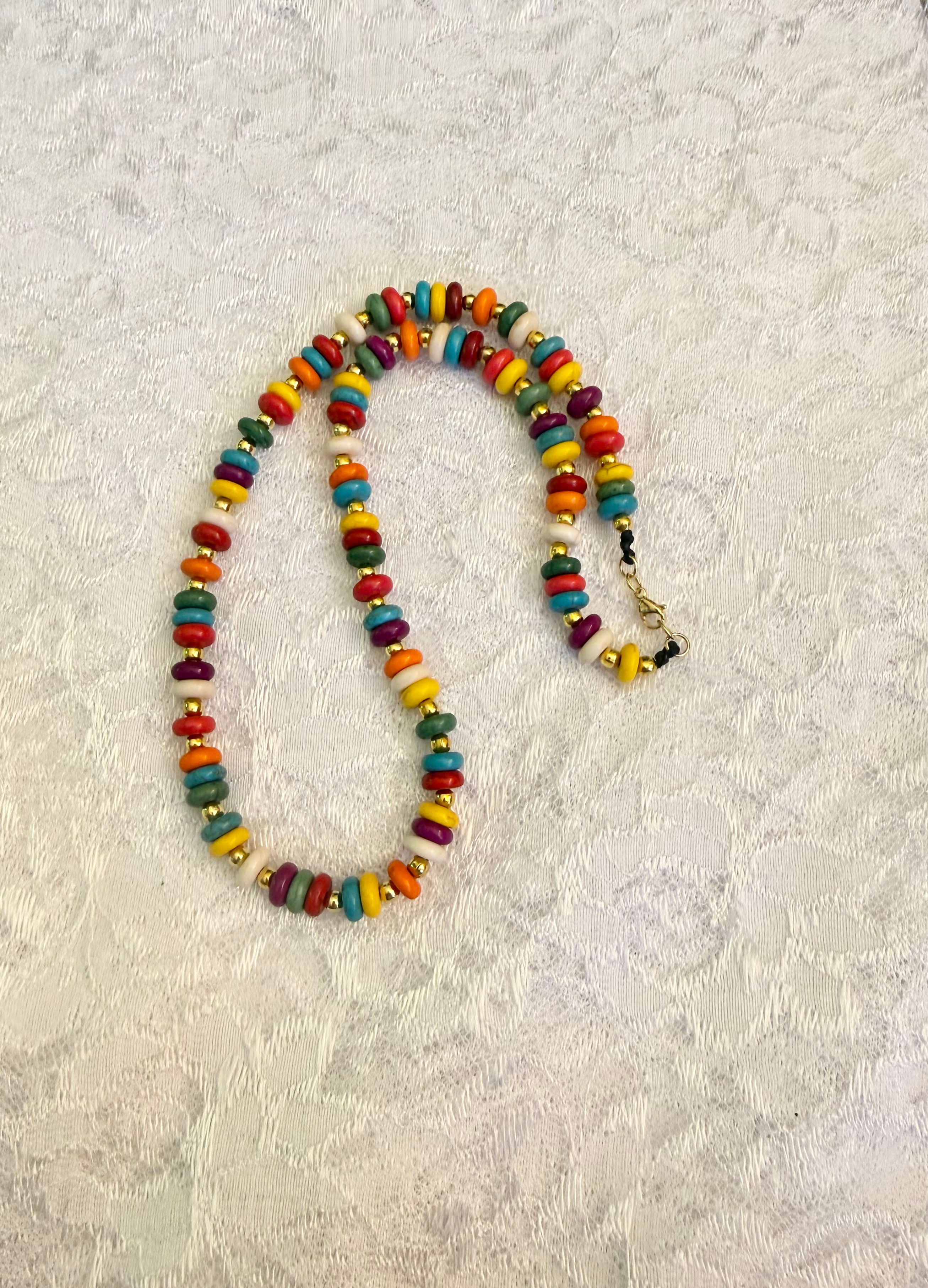 Colorful 18” necklace