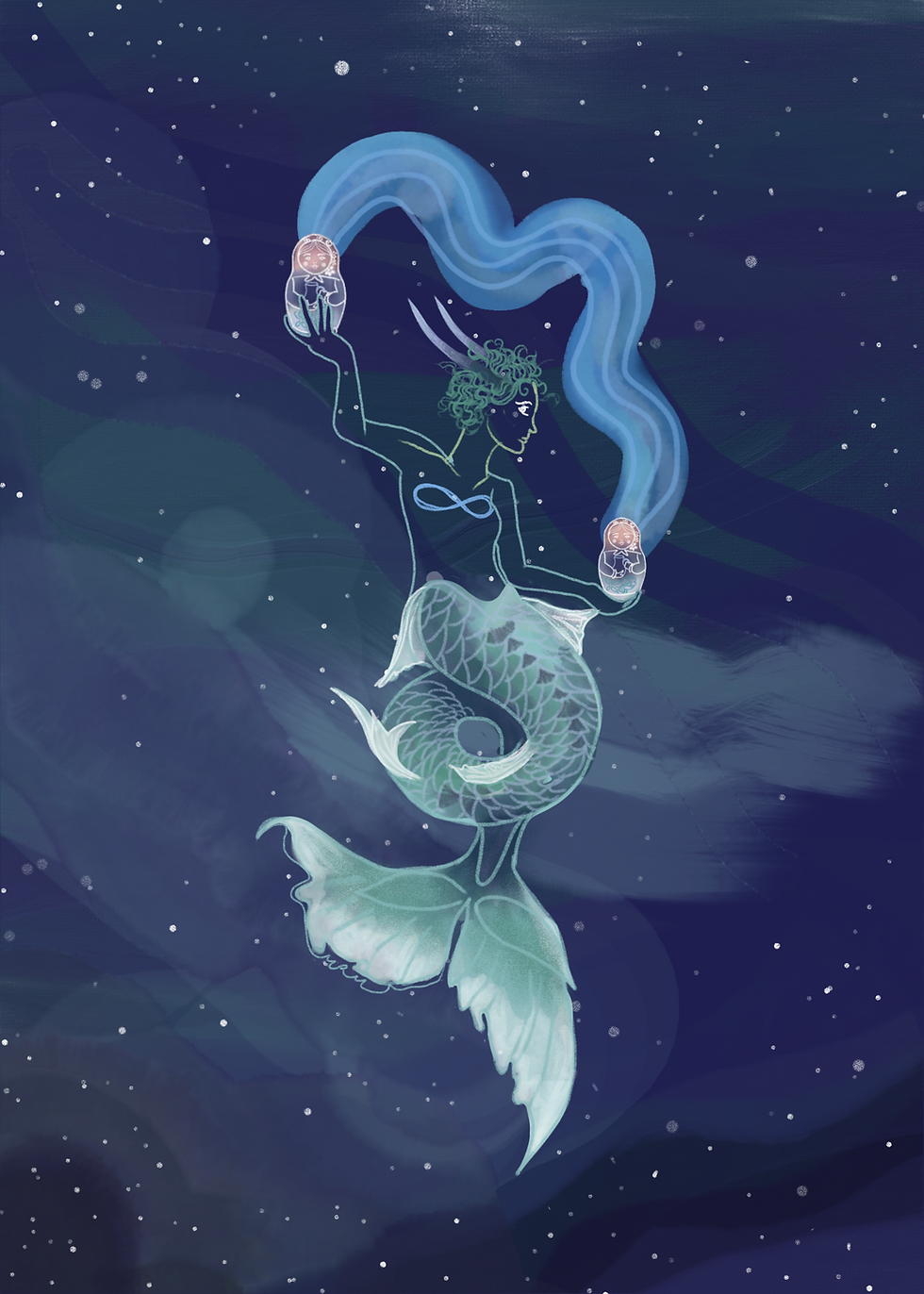 Thumbnail: Big3 Portraits (your personal Astrology Sigil or Zodiac Crest)
