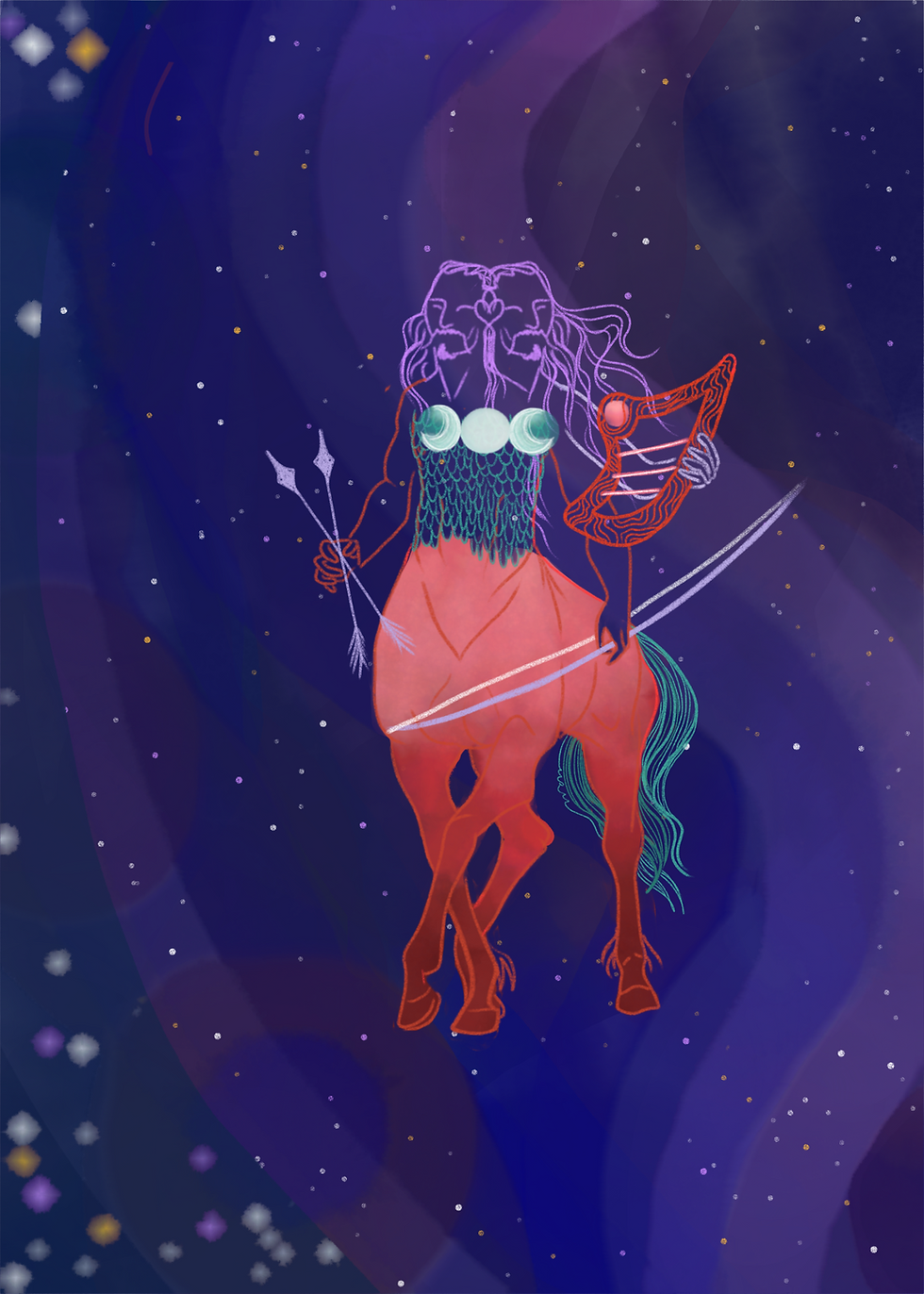 Thumbnail: Big3 Portraits (your personal Astrology Sigil or Zodiac Crest)