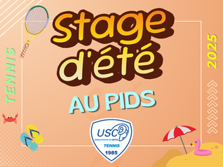 Les inscriptions au stage d'été sont ouvertes !