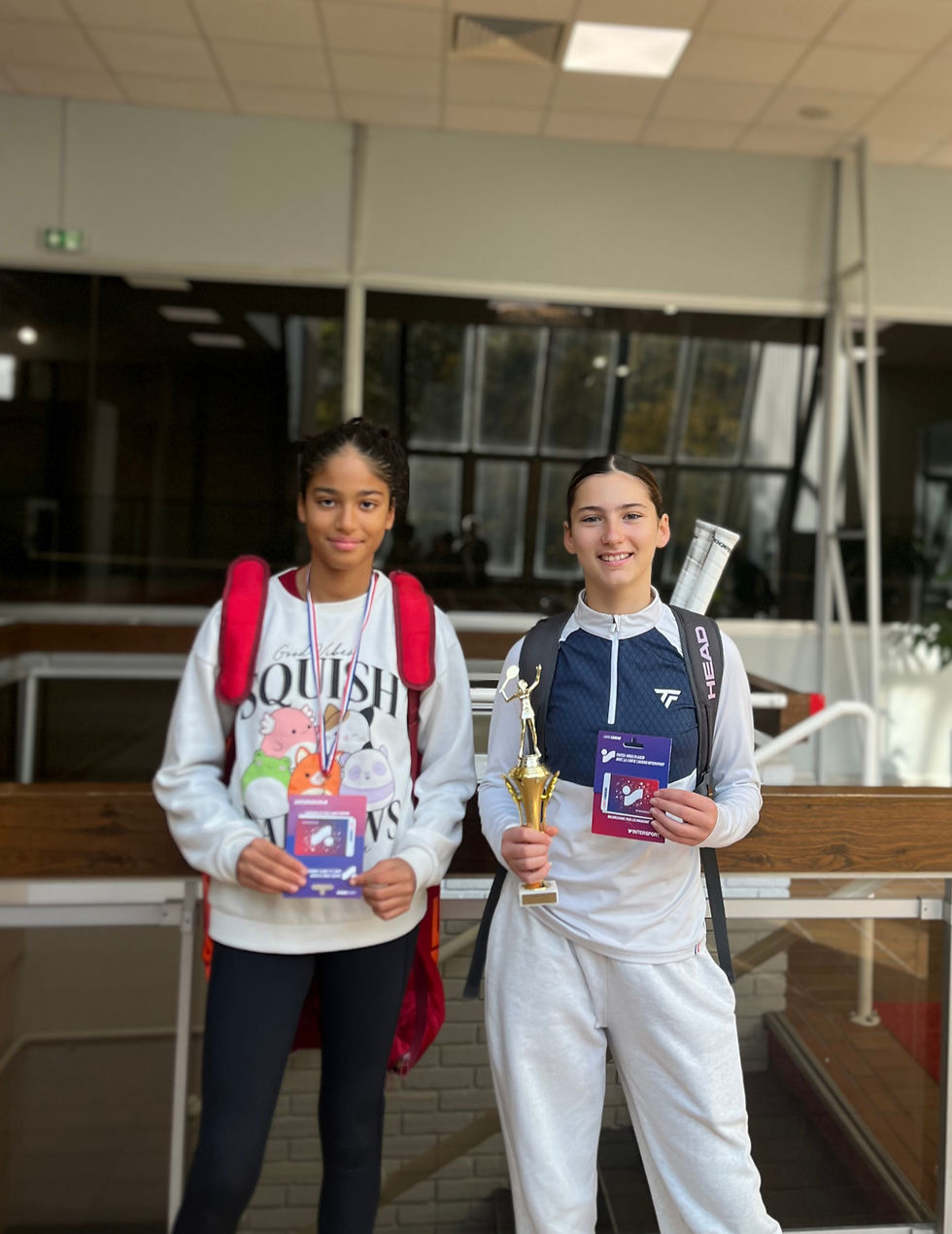 Des succès et de belles récompenses pour le tournoi de la Toussaint !