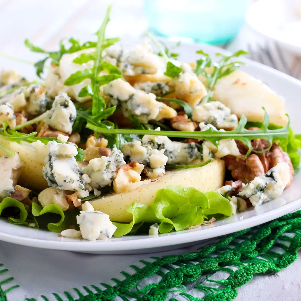 Pear and Blue Cheese salad