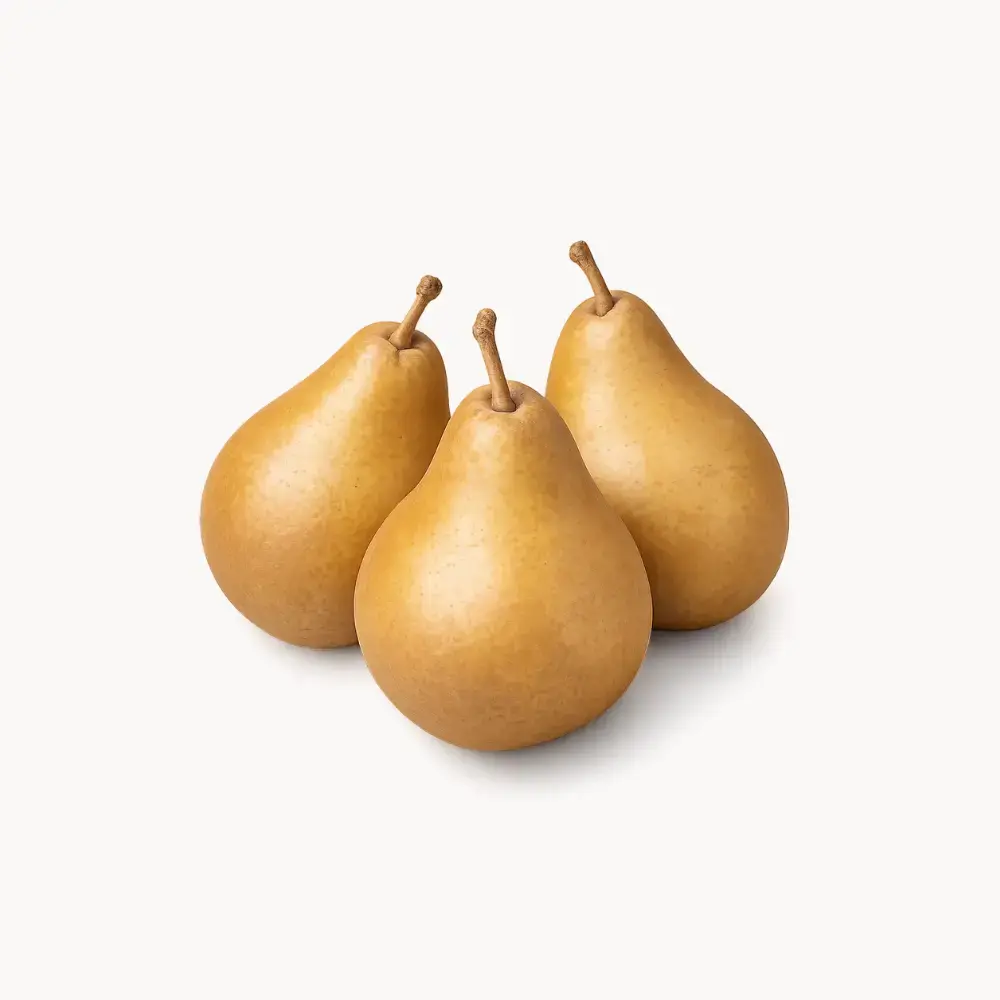 Fresh new season Taylors Gold pears