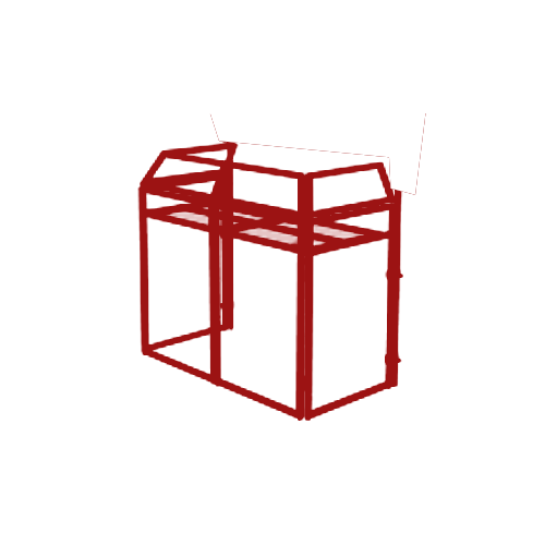 Thumbnail: Tek Audio DJ Booth Bag and Main Booth Shelf Set by MiD8