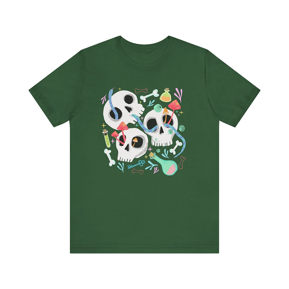 Thumbnail: Unisex Jersey Short Sleeve Spooky Season Tee