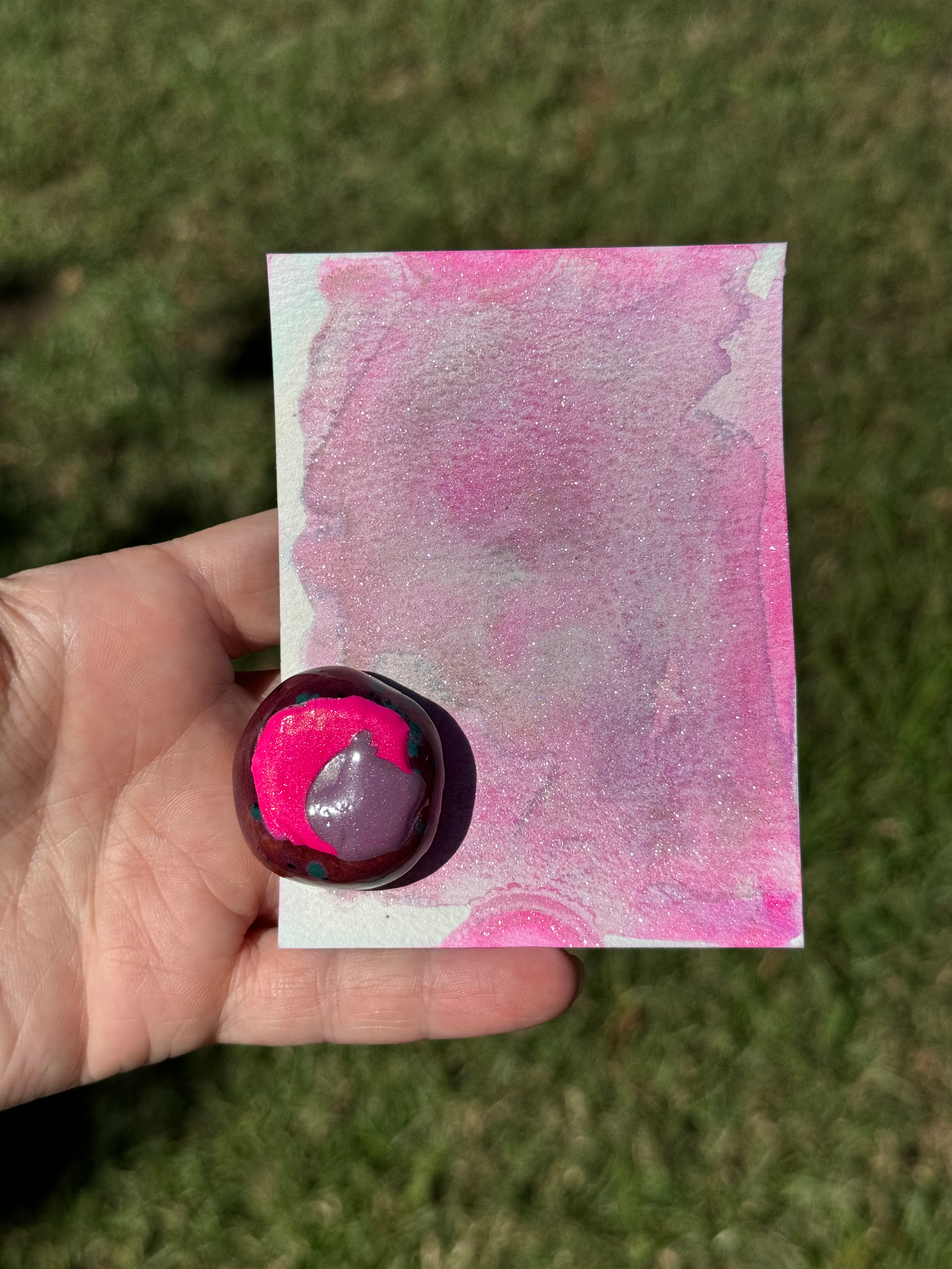 Two Toned Pink & Purple