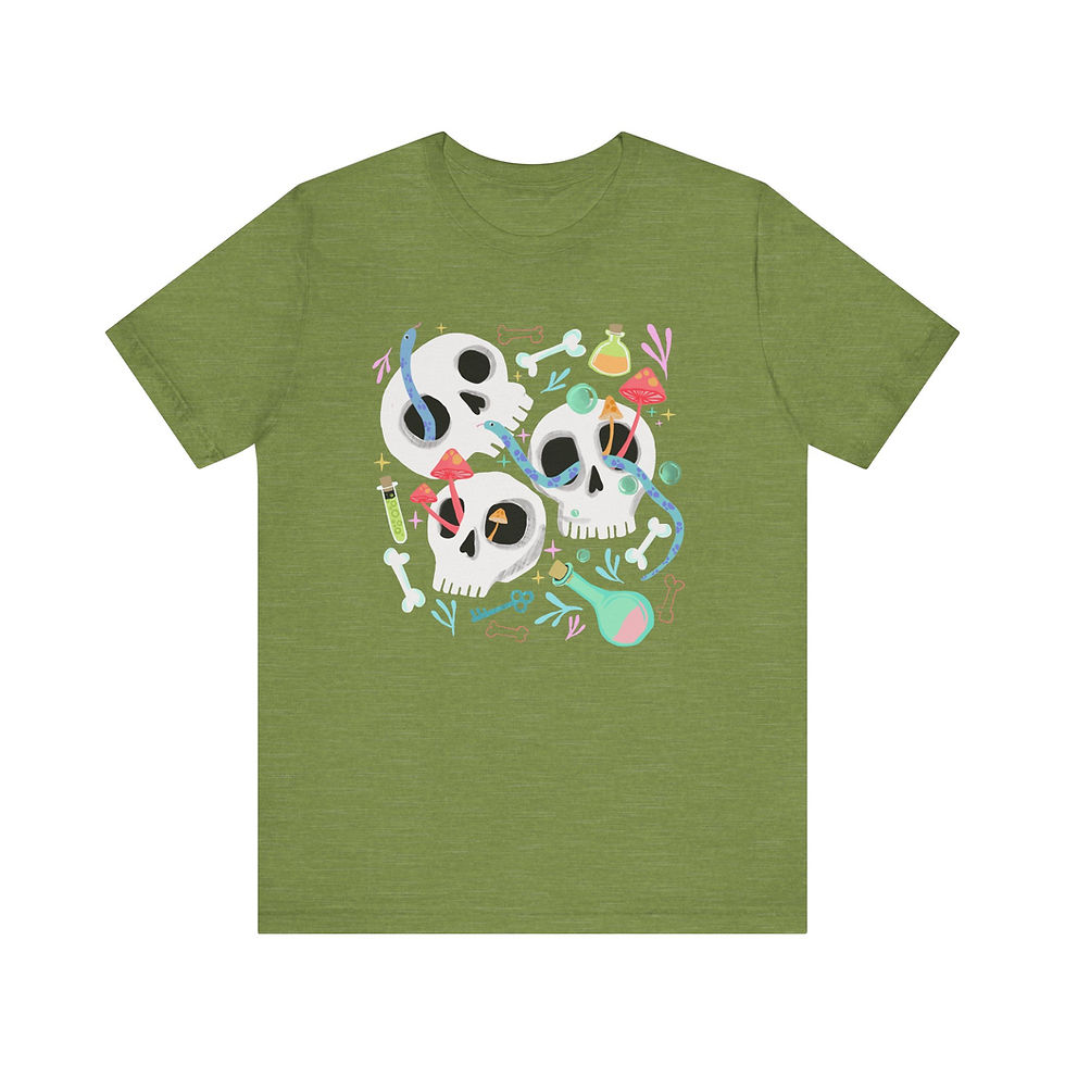 Thumbnail: Unisex Jersey Short Sleeve Spooky Season Tee