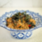 กะเพราเต้าหู้งาขาว