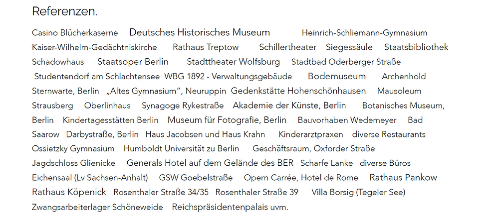 Fachkompetenz :  Berliner Tischlerei Bautischlerei RWB GmbH