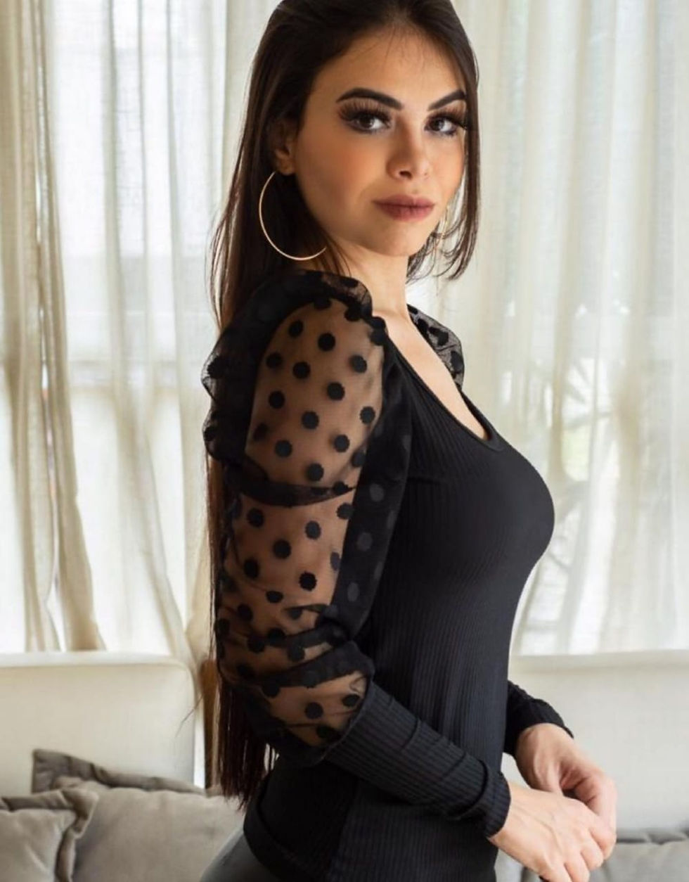 Miniatura: Blusa Manga Princesa Tule Póa 💟
