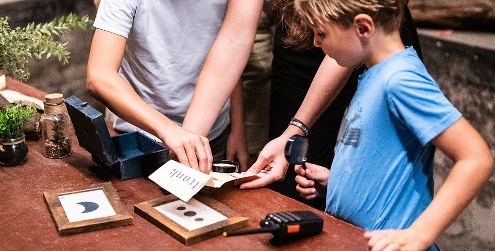 3) Das krautige Geheimnis können wir für Familien perfekt herrichten, ein unvergesslicher 