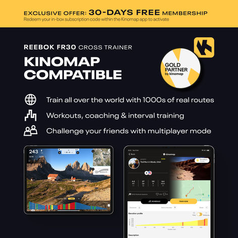 Reebok FR30 Cross Trainer - Kinomap App