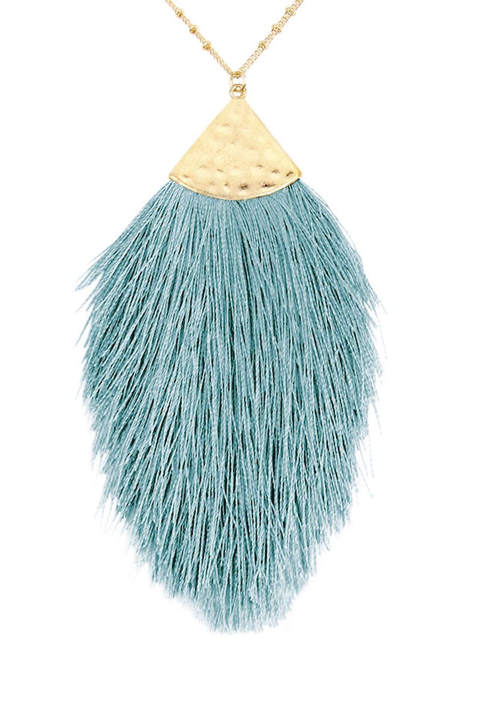 Thumbnail: Tassel Pendant Necklace