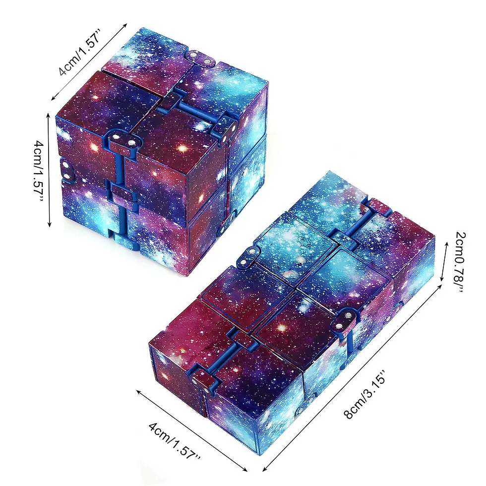 Thumbnail: Infinity Fidget Cube Galaxy Space Puzzle