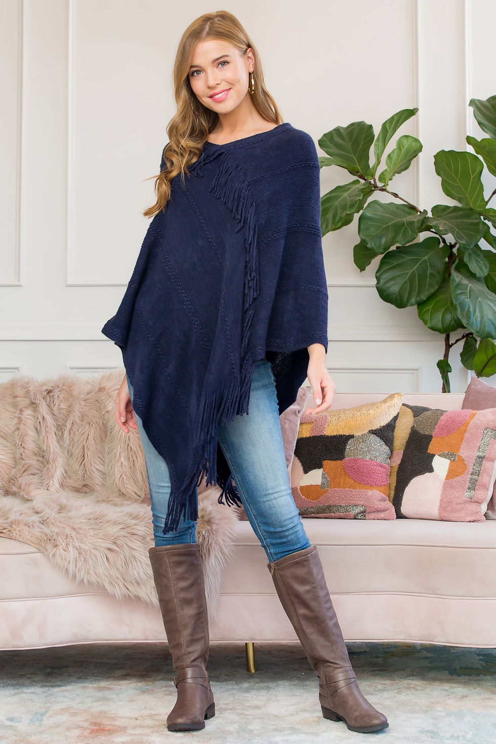 Thumbnail: Asymmetric Fringe Poncho
