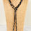 Thumbnail: 60 Inches Marble Beads Long Necklace
