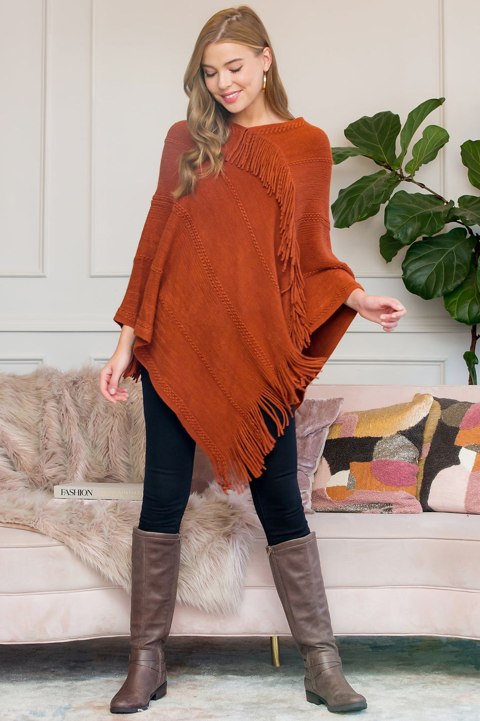 Thumbnail: Asymmetric Fringe Poncho