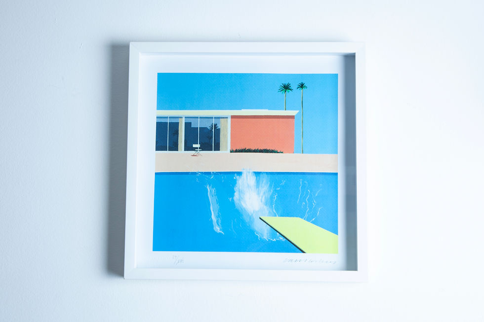 Thumbnail: DAVID HOCKNEY  - A BIGGER SPLASH