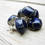 Thumbnail: Blue Gem Ceramic Earrings by Carly Slade