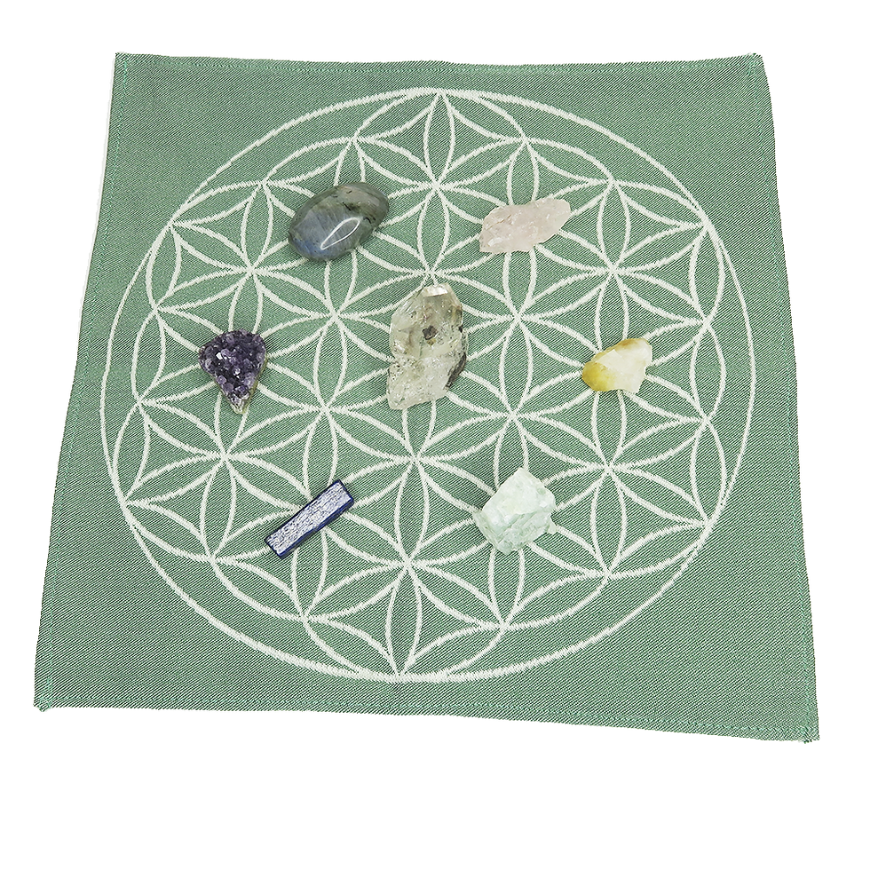 Thumbnail: Sacred Geometry Cloth by Diana Pham