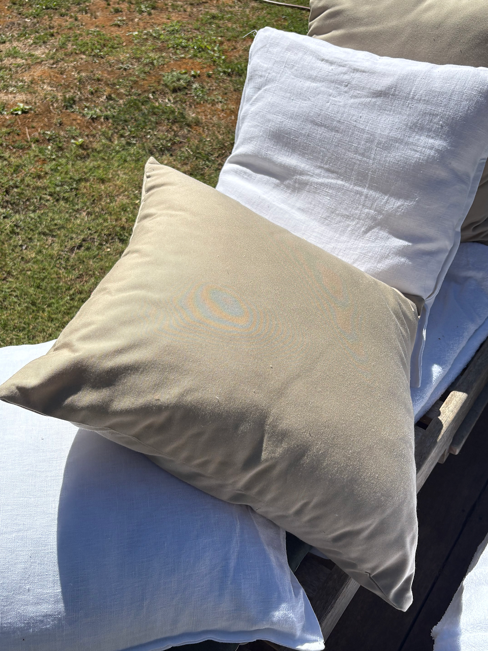 Miniature : Housse coussin -Beige