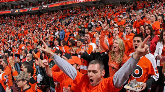 Bored at a Flyers Game? No Chants!