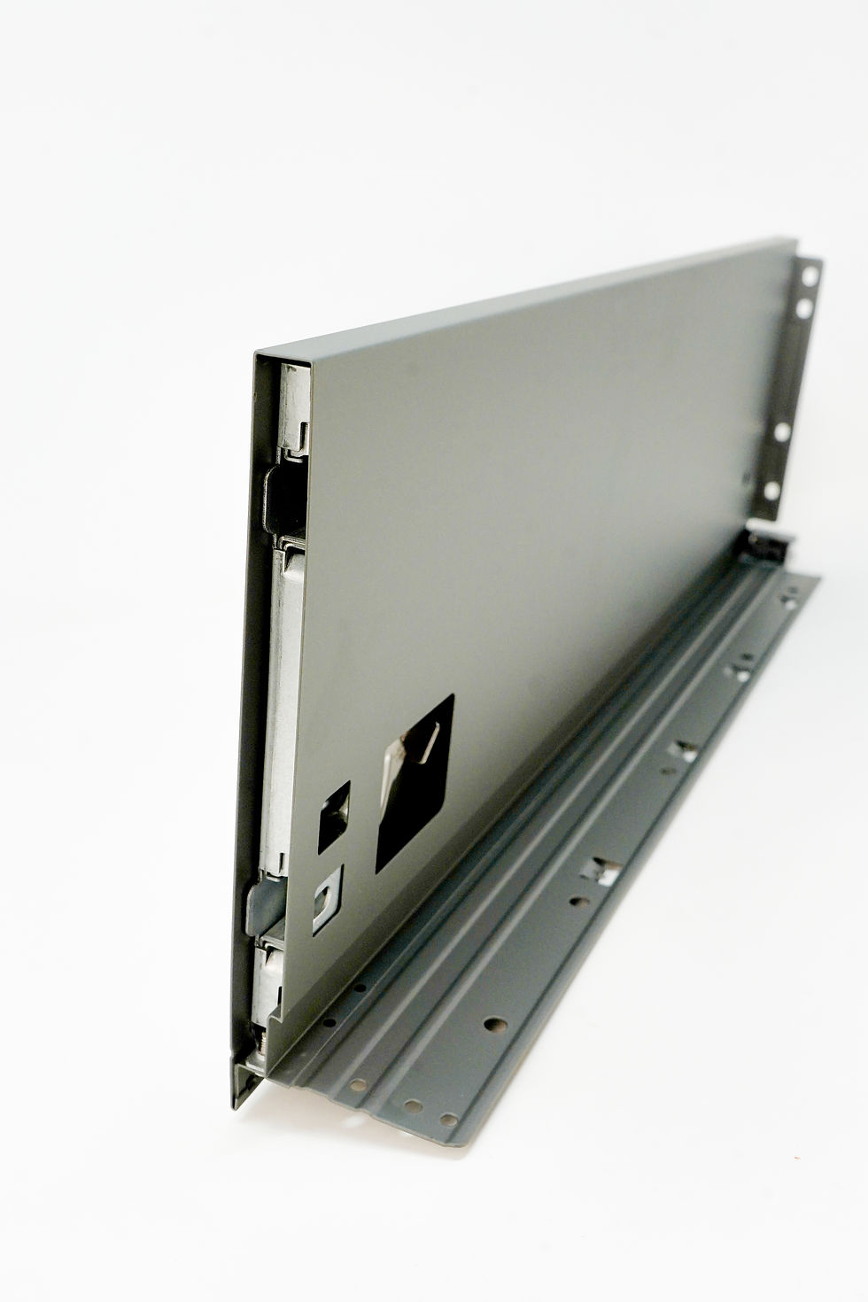 Miniatura: CORREDERA DE CAJON SLIM KÜCHEN 4D H=180 MM x 50 CM COLOR ANTRACITA