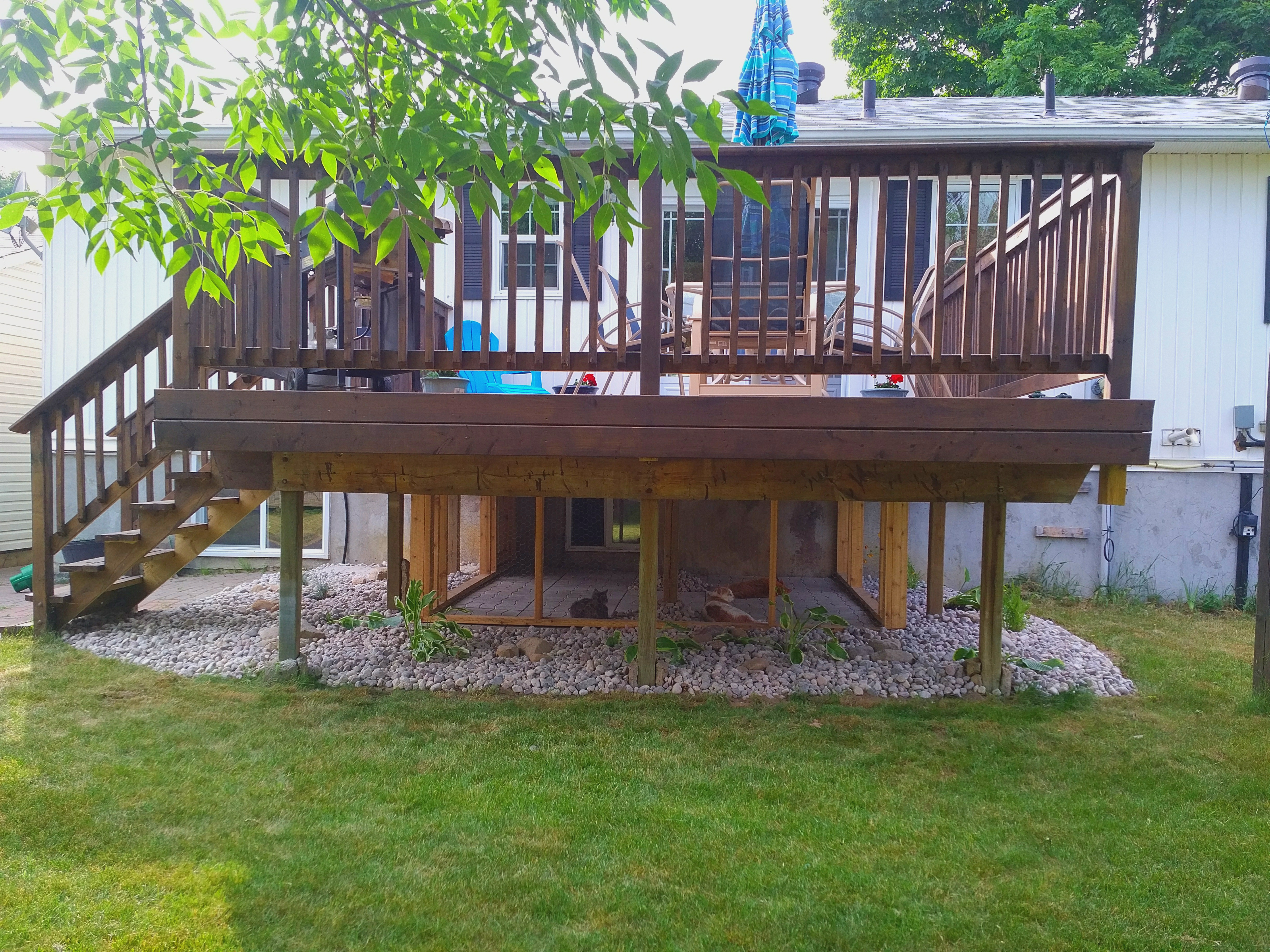 catio under deck