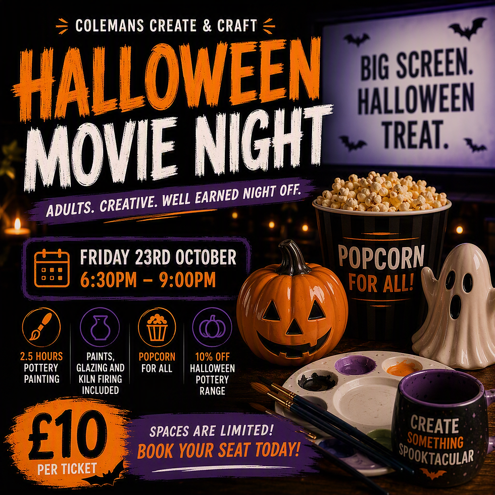 SOLD OUT Adult only - Halloween Movie Night
