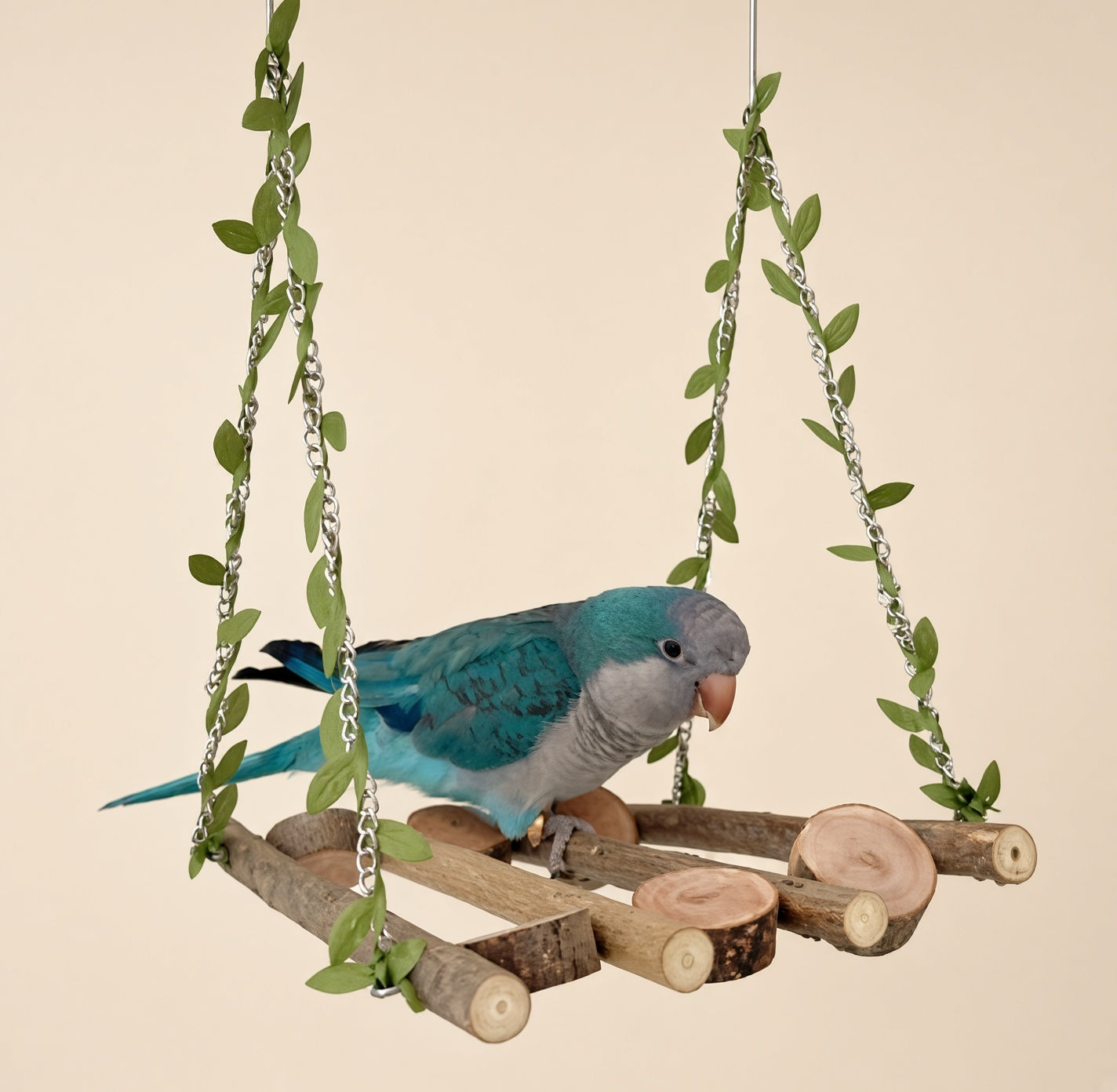 Balanço de Ramos Naturais para Aves