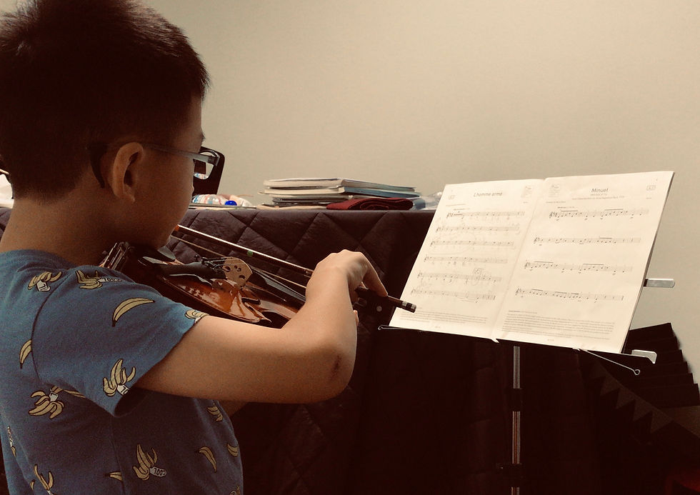 String Vibes, Children on Violin