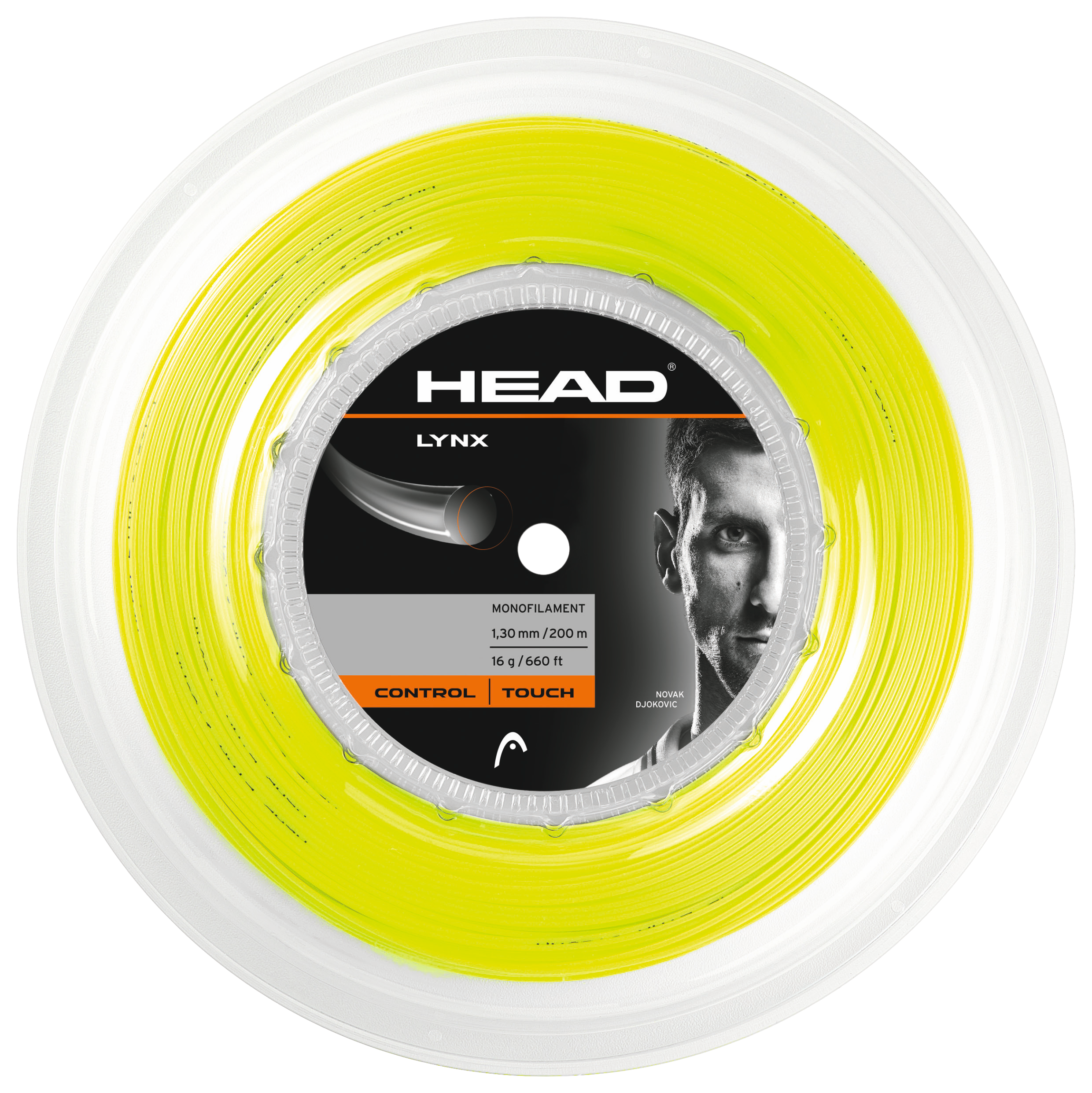 Head Lynx 1.25mm/17G 200m Reel-Yellow