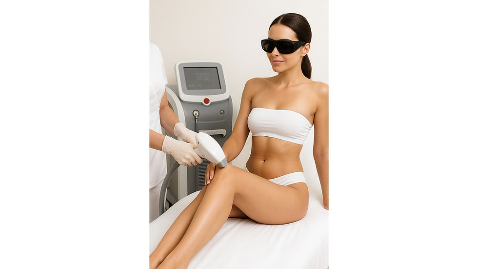 Forfait 6 seances Laser Aisselles + Maillot au choix+ Demi-jambes