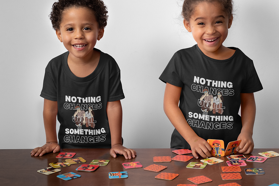 Thumbnail: "Nothing Changes" Unisex jersey short sleeve tee fits kids (boys)